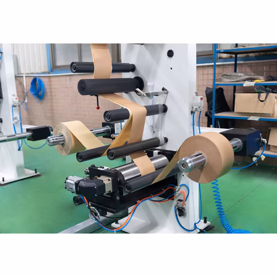 Linha de saco de papel máquina de fabricação de papel com válvula de saco de papel de cimento