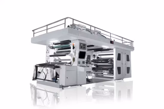 Máquina de impressão flexográfica econômica série Ci para copo de papel plástico