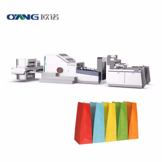 Hot Salen High Speed Food Paper Bag Making Machine Price for India Market