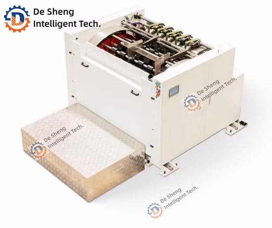 Saco de papel de cimento com válvula que faz a máquina para fazer saco de papel