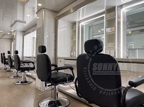 Chegada nova reboque móvel de pó deslizante para venda